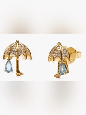Kate Spade Rain or Shine Pavé Earrings